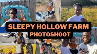 Sleepy Hollow Farm for PREGNANCY Reveal Photoshoot  VLOGTOBER Pumpkin Patch [upl. by Alika]