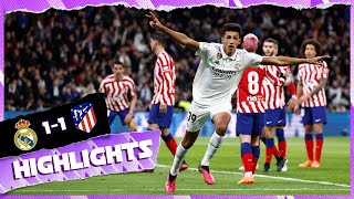 Real Madrid 11 Atlético de Madrid  HIGHLIGHTS  LaLiga 202223 [upl. by Wickham]