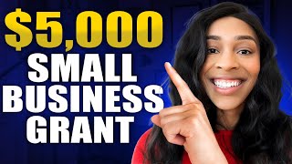 5000 SMALL BUSINESS GRANT APPLY NOW [upl. by Dogs923]