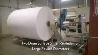 Dusenbery® 909 Two Drum Surface Slitter Rewinder [upl. by Oleusnoc845]