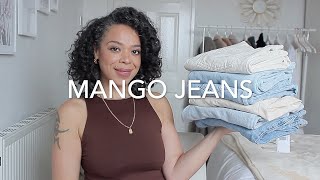 Mango Jeans try on haul  Vilma Martins [upl. by Hetty]