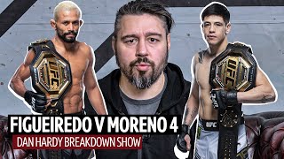 UFC 283 Deiveson Figueiredo v Brandon Moreno 4 Tactical Breakdown  Dan Hardy Breakdown Show [upl. by Arol]