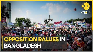 Bangladesh JamaateIslami holds its first political rally after a decade  Latest News  WION [upl. by Ecydnarb]