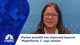 Market breadth has improved beyond Magnificent 7 says analyst [upl. by Hizar548]