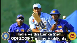 India vs Sri Lanka 2nd ODI 2009 at Colombo [upl. by Orravan]