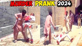 Murder Funny Prank  By Babu amp Team In  Maza On Tv  2024 [upl. by Janyte]