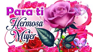 Feliz día de la mujer 2024🌹🌹Día internacional de la mujer🌹🌹Feliz 8 de marzo con lindo mensaje [upl. by Slohcin]