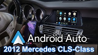 Android Auto 2012 Mercedes CLSClass 350 W218 by 인디웍 indiwork [upl. by Fihsak]