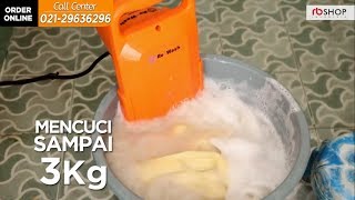 ReWash Mesin Cuci Portable Mini  Hemat Listrik Bergaransi [upl. by Carena]