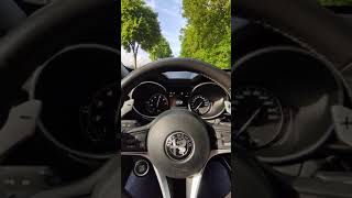 Alfa Romeo Stelvio 20T stage 1 tune 0100 acceleration [upl. by Vaclava]