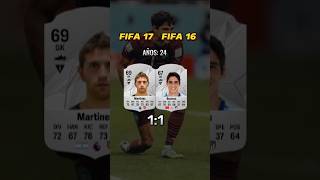 Dibu Martinez VS Bounou EVOLUCION FIFA 🔥🥵 [upl. by Eisnyl]