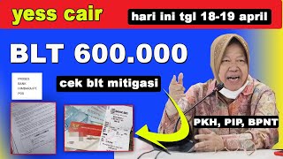 YESS CAIR HARI INI  BLT 600000 TERPANTAU CAIR DI BEBERAPA DAERAH [upl. by Holloway]