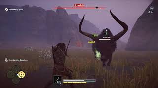 PC AC ODYSSEY How to defeat KRETAN BULL Super Easy on NIGHTMARE [upl. by Gayle]