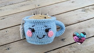 Tasse Kawaii crochet Amigurumi pas à pas [upl. by Haimirej]