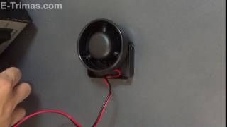 Electronic Mini Siren Horn [upl. by Waldman]