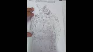 Desenho do Ghost de Call of duty [upl. by Nylssej]