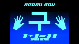 Peggy Gou  1111 Spray Remix Visualiser [upl. by Anirt253]