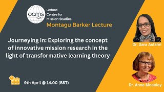 EXPLORING THE CONCEPT OF INNOVATIVE MISSION RESEARCH IN THE LIGHT OF TRANSFORMATIVE LEARNING THEORY [upl. by Drol]