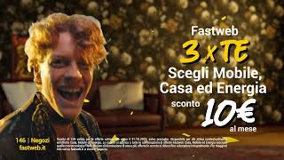 Fastweb presenta 3 X Te Mobile Casa ed Energia con uno sconto di 10€mese [upl. by Agueda964]