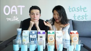 OAT MILK REVIEW  Blind Taste Test amp Rating [upl. by Nevla]