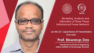 Lec 23  Capacitance of Transmission Line cont [upl. by Initirb]