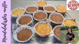 Cukor és finomliszt mentes muffin  Mandulalisztes muffin recept [upl. by Elylrac]