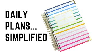 Daily Simplified Planner by Emily Ley [upl. by Marlena9]