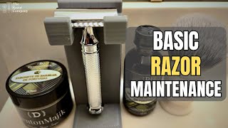 Basic Razor Maintenance  Shave amp Chat [upl. by Jessie]