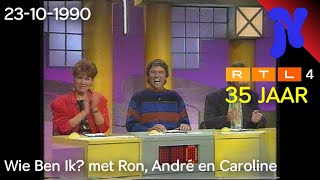 RTL4  Wie Ben Ik 23101990 [upl. by Leanna]