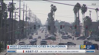 Bakersfield ranks 1 on list of most conservative cities in California [upl. by Ennairek]