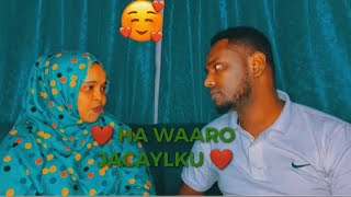 🥰 YUSUF XAYBARO IYO XAJIYADIISA OO ISU QAADAY HEESO BILAA MUSIC AH 🥰 [upl. by Atikram855]