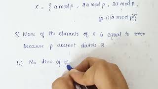 Fermat Theorem Proof Unit 3 Cryptography Anna University [upl. by Fruma]