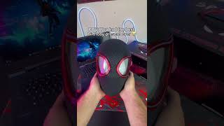 It’s the best Miles Morales mask 🥹🕷️🕸️ spiderman marvel milesmorales [upl. by Enomes]