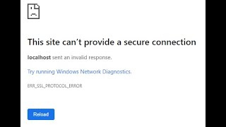 This site cant provide a secure connectionThis site cant be reached [upl. by Bremen]