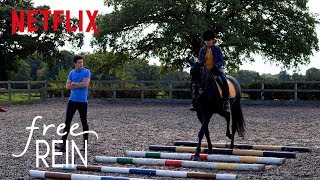 Free Rein Season 1  Training Montage  Netflix [upl. by Eidna]