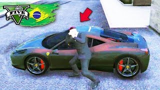 GTA V BRASIL ROLEPLAY  O ROUBO da FERRARI TEVE PERSEGUIÃ‡ÃƒO 17 [upl. by Arec]