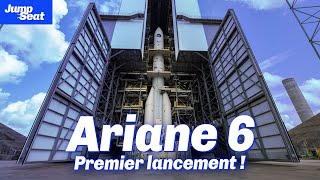 Ariane 6 le lancement enfin  jumpseat [upl. by Rumpf]