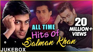 Best of SALMAN KHAN Songs  Superhit Bollywood Hindi Movie Songs Collection [upl. by Ayiotal802]