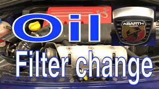 How to Change Your Fiat 500 Abarth Oil Filter and Why You Should [upl. by Evin]