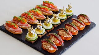 3 Recetas de Aperitivos para Deslumbrar en Cualquier Celebración  Fáciles y Elegantes  DarixLAB [upl. by Anonyw]