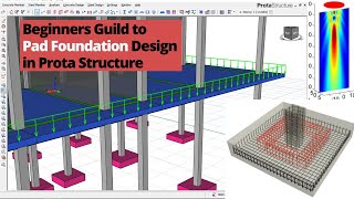 Prota Structure Pad Foundation Design for Residential Building [upl. by Kappenne]