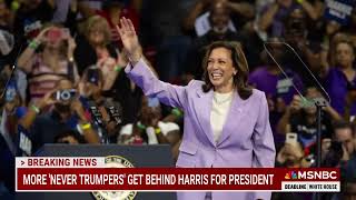 ‘Never Trumpers’ line up to support Vice President Kamala Harris [upl. by Otsedom287]