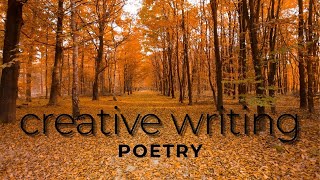 Creative Writing Exercise  Poetry [upl. by Idyh]