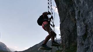 Via Ferrata Mojstrana  Kranjska Gora Slovenia [upl. by Ric]