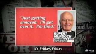 Rebekah Brooks quotFridayquot Rebecca Black Parody [upl. by Nahsed]