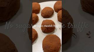 No sugar chocolate truffle nosugar noflour vegan veganrecipes oatbread [upl. by Stover]