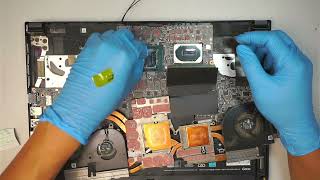 MSI GS66 Overheating Apply New Thermal Paste [upl. by Deryl]