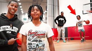 JLEW Puts 13 Year Old PRODIGY Through A Workout… [upl. by Annaihr]