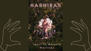 Hashiras react to Melanie Martinez  Part 0303 [upl. by Suu927]