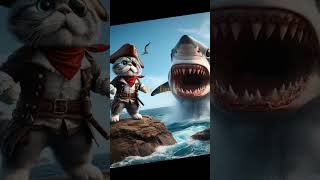 Cute Cat and cute lion  Cat kittens cute shark youtubeshorts cat cute cat cutebabyshort [upl. by Lebasy]